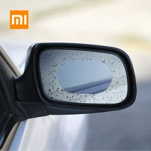 2 шт./компл. Xiaomi Youpin заднего вида зеркальная защитная пленка Водонепроницаемый Анти-туман непромокаемые прозрачной мембранной Стикеры