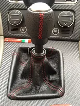 6 velocidade estilo do carro botão de mudança de engrenagem emblema emblema tampa capa para alfa romeo 159 (05-11)/brera (06-11)/aranha (06-11)