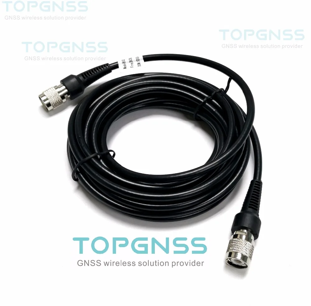 

5 метров, Разъемы TNC из чистой меди, применяются к верхней антенне GNSS RTK GNSS, антенне GPS CORS, соединительному кабелю RG58,