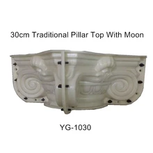 30 см(11,81 дюйма, внутренний диаметр) ABS традиционный плоский прочный круглый бетонный Римский Столб Плесень