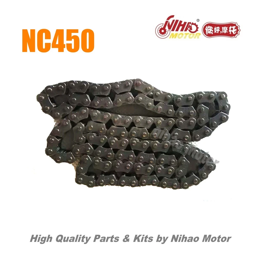 Запчасти 77 NC450 цепь синхронизации (DID) ZONGSHEN Engine NC RX4 ZS194MQ (двигатель Nihao) KAYO Motoland BSE VENTO