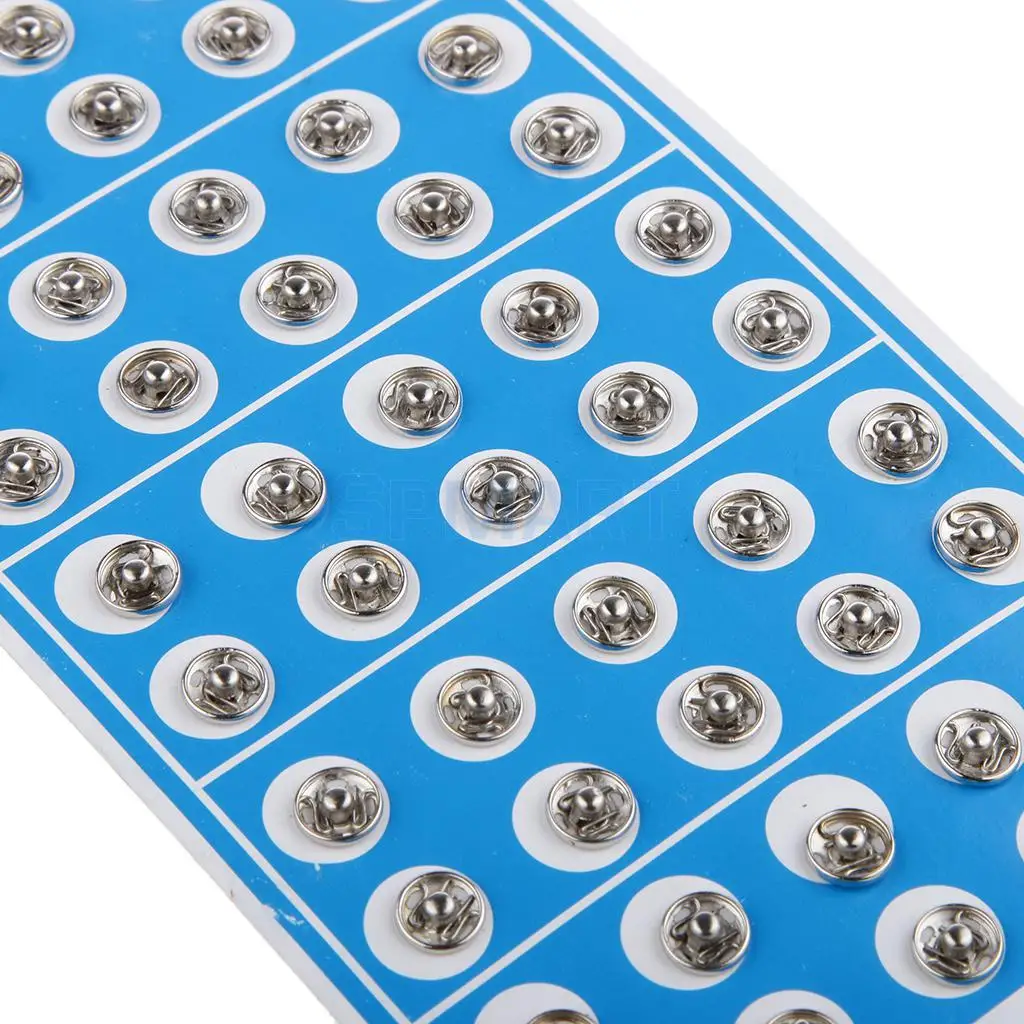 Buy 25 Sets 7mm Invisible Snap Fasteners Press Studs