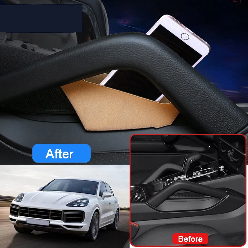 For Porsche Cayenne 2018 2019 Car Armrest Box Storage Center Console