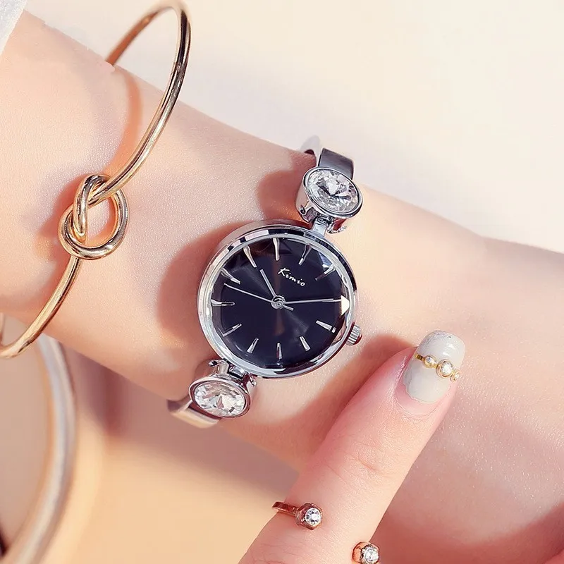 KIMIO Casual Gemini Rhinestones Crystal Ladies Watches Top Brand Luxury Rose Gold Bracelet Bracelets Bangles Quartz Watch Women KIMIO Casual Gemini Rhinestones Crystal Ladies Watches Top Brand Luxury Rose Gold Bracelet Bracelets Bangles Quartz Watch Women