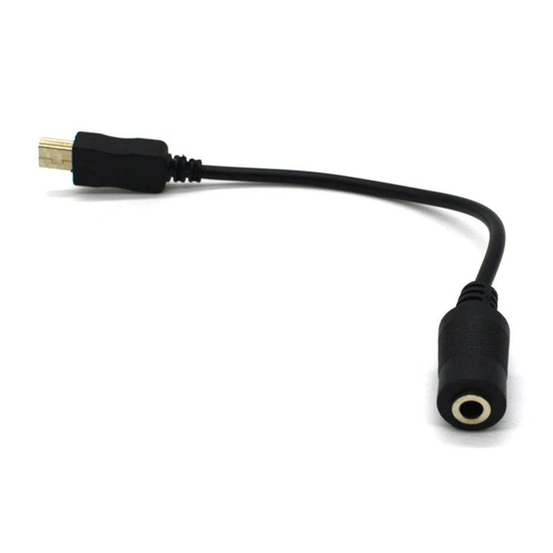 Мини-usb штекер 3,5 мм разъем Женский аудио кабель Шнур для микрофона адаптер для 3 спортивных камер