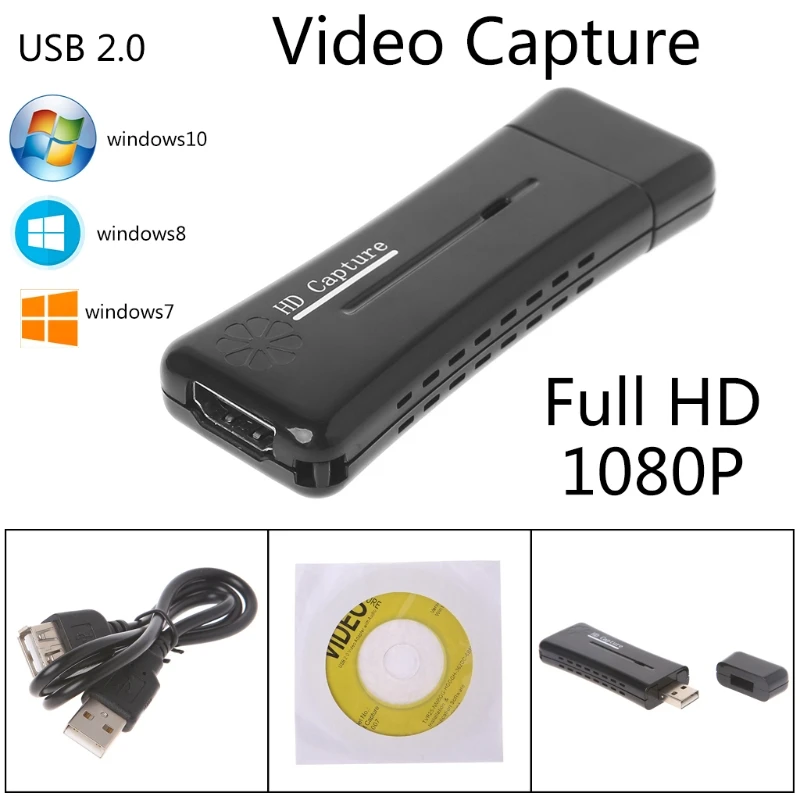 

USB Converter HD 1 Way HDMI 2.0 Video Capture Video For Windows XP/Vista/7/8/10