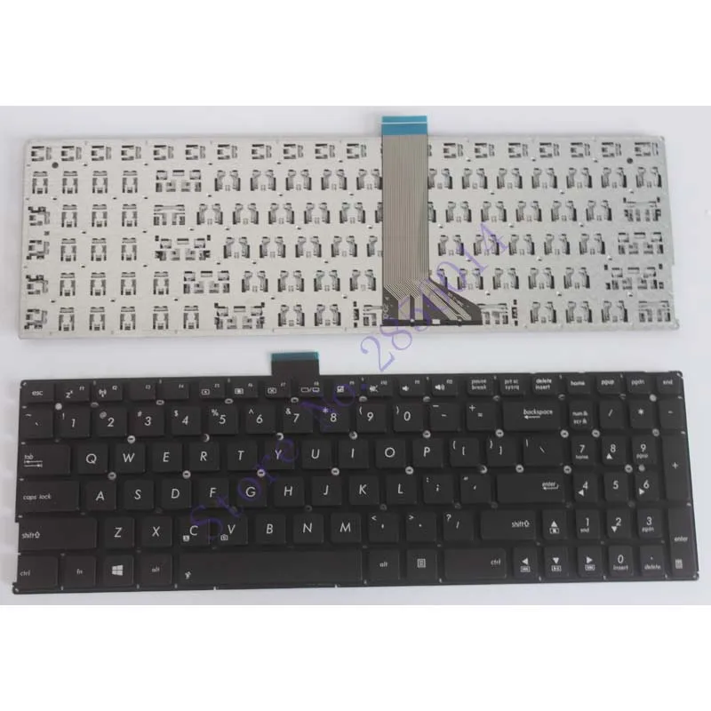 buy US Laptop Keyboard for ASUS W519L W519LD W519LI W519LJ W519LN W519LP J500LA J550LD R554LA R554LD R511LN F51LD English black NEW