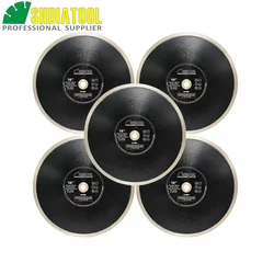 SHDIATOOL – lames de scie pour carreaux de porcelaine, disques de coupe en céramique, 5 pièces/pk Dia 250mm/10 pouces, pressées à chaud 