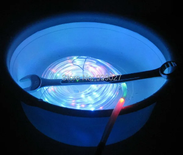 led strip New 2015 100LED RGB Solar String Light Solar Powered power supply RGB 5 Color led ...