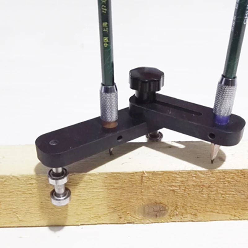 

2 Size Drawing Line Tool Woodworking Adjustable Anywhere Position Scribe Carving Wood