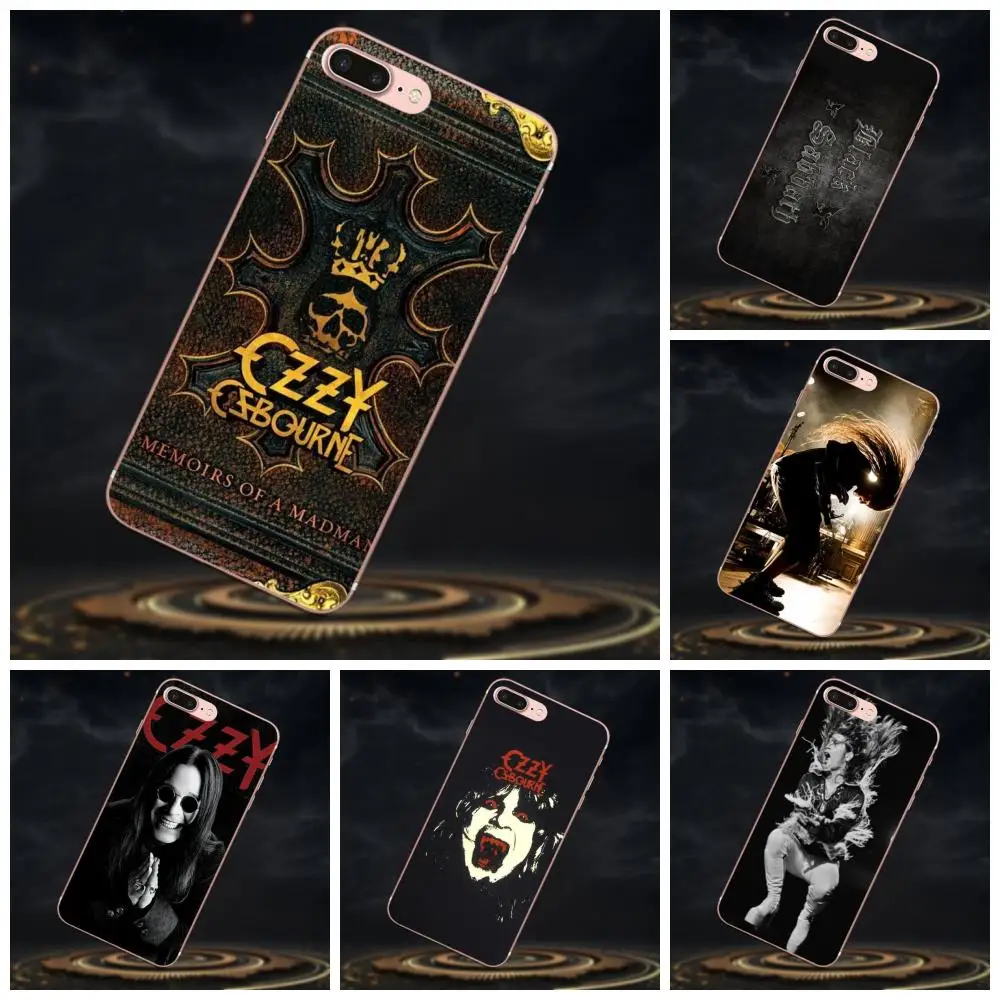 

TPU Hipster Case For Sony Xperia Z Z1 Z2 Z3 Z4 Z5 compact Mini M2 M4 M5 T3 E3 E5 XA XA1 XZ Premium Ozzy Osbourne Black Sabbath