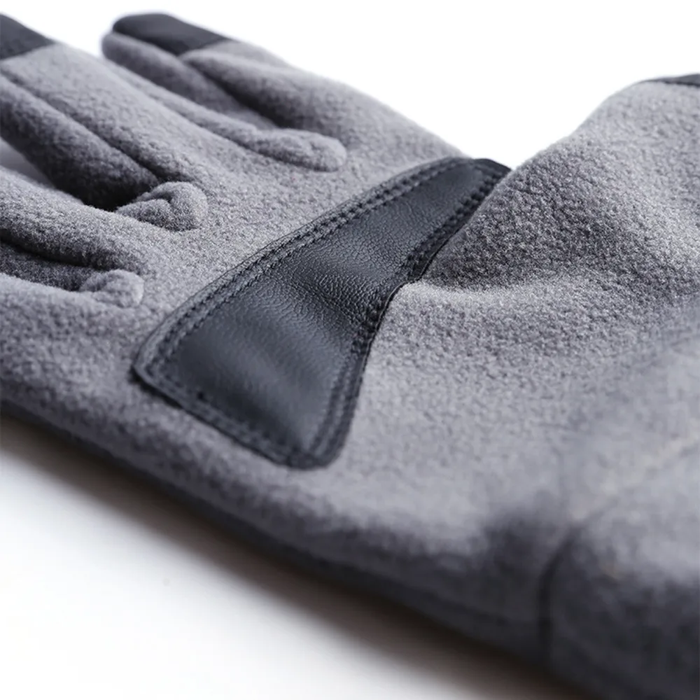 S-XL мужские зимние теплые перчатки унисекс, ветрозащитные противоскользящие перчатки с сенсорным экраном для езды на велосипеде, рыбалки для мужчин, серые, розовые, черные