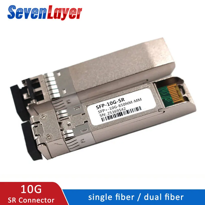 

10G SFP module BIDI 10GBASE Fiber Optic SFP Transceiver Module SM LC Optic module Compatible with multiple switches