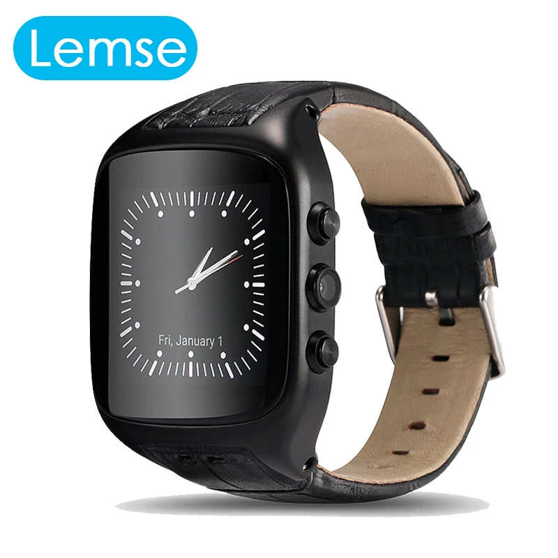 

SW51 Android 5.1 Smart Watch MT6572 Dual-core 1G+8G With Camera GPS online Support Single SIM Card Micro Card Smart Phone Watch
