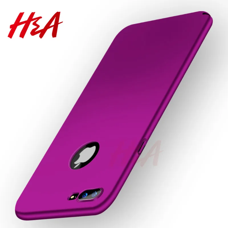 Koop H amp; EEN Luxe Hard Matte Plastic Telefoon Case Voor iPhone 6 6 s 8 7 Plus Cover Case Voor iPhone 7 8 6 6 s Plus Beschermende PC Case Shell