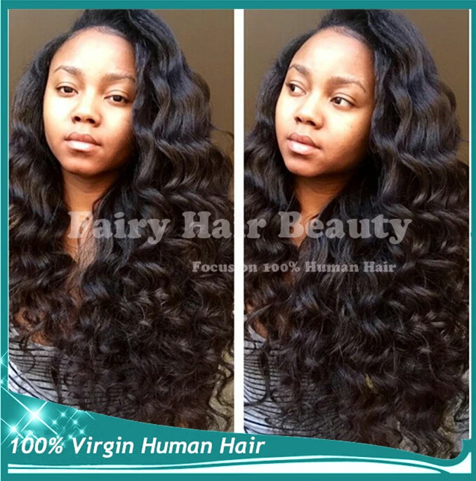 deep wave lace wig 3
