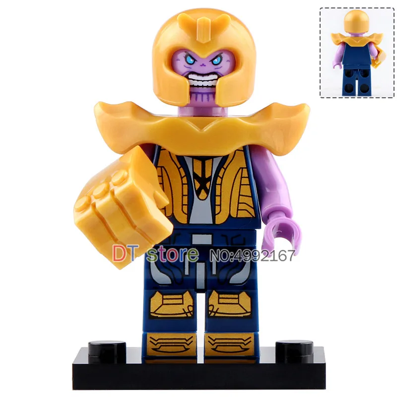 

Single Sale LegoING Building Blocks Avengers 4 End Game Space Thanos Tony Stark Figures Model Gift Bricks Toys For Children D147