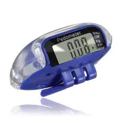 Супер Продажа Синий ЖК-цифровой мульти-счетчик калорий для бега, фитнеса-синий