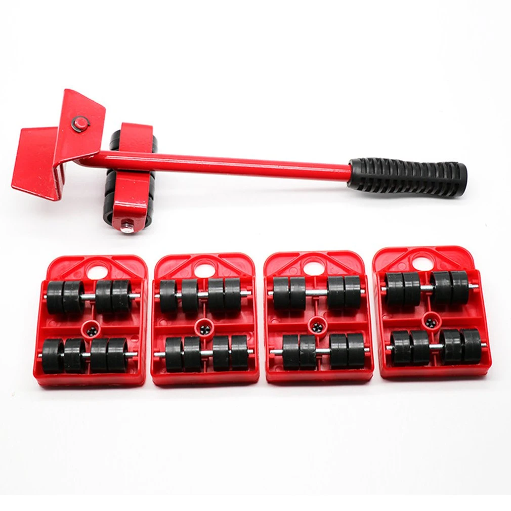 Furniture Lifter Easy Moving Sliders 5Pcs Mover Tool Set Moving Lifting Tool DHL