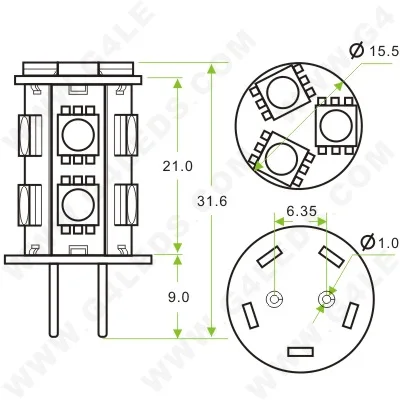 13pcs-5050-g6.35