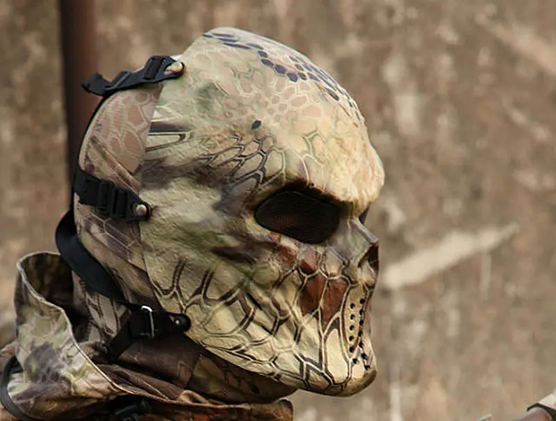 Креативная маска с черепом Wargame Chief Tactical CS Cosplay Masked Mask шалость забавная камуфляжная маска для верховой езды на лицо полные маски подарок на Хэллоуин