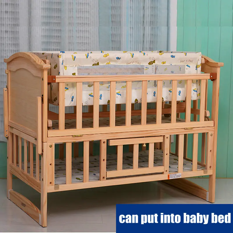 log baby crib