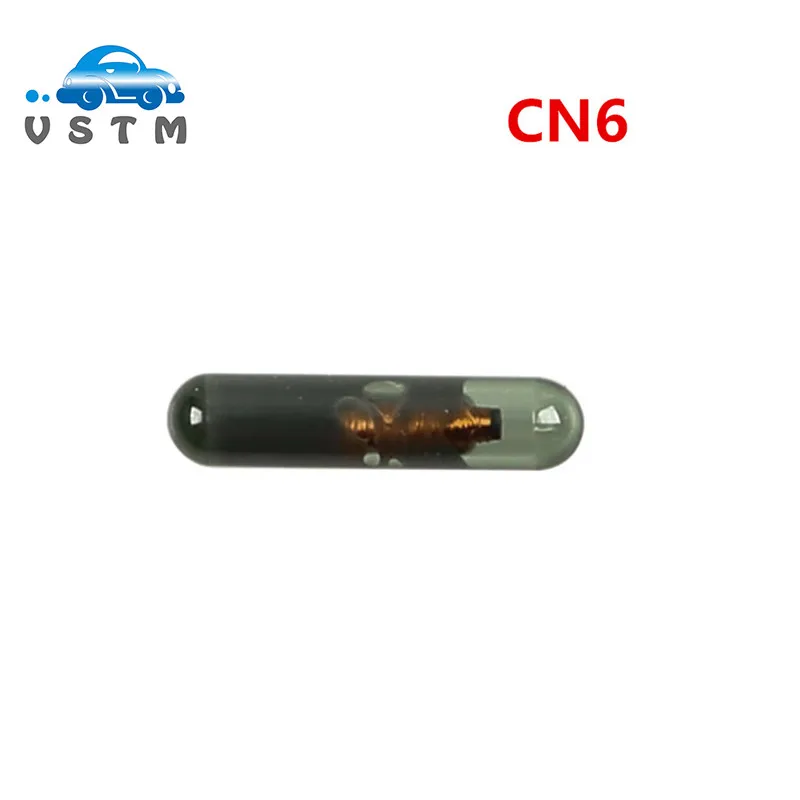 Новый Популярный чип CN6 ID48 для мини-транспондера автомобиля CN900 Чип 48 стеклянный