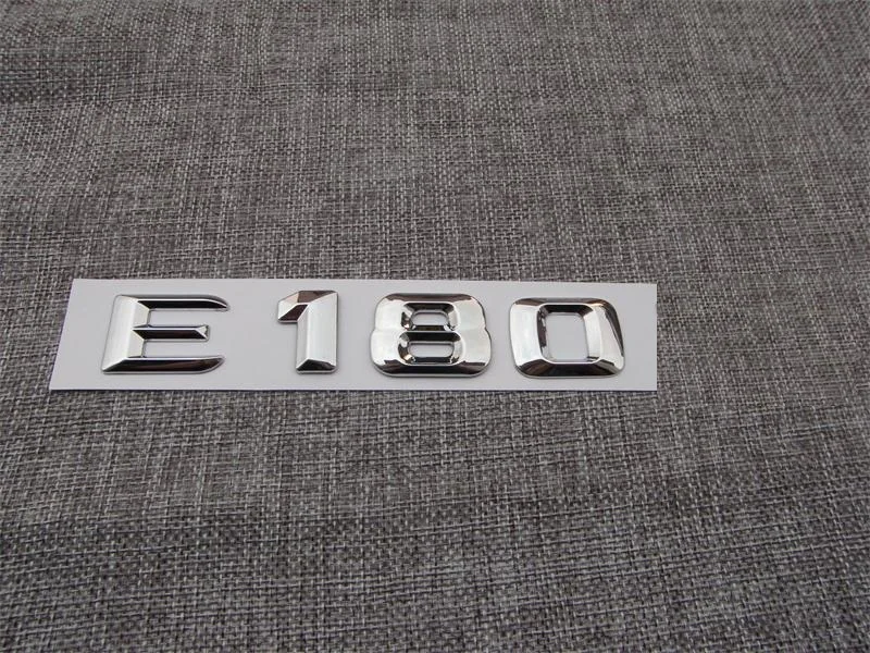 Хромированные ABS пластиковые автомобильные задние буквы значок эмблема наклейка