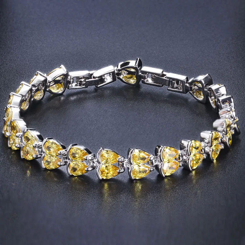 yellow bracelet