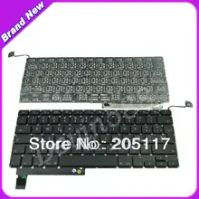 Итальянская/итальянская клавиатура для MacBook Pro 1" Unibody A1286Black 2009 2010 2011