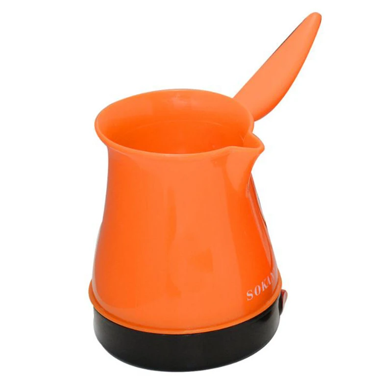 MICCK Электрический чайник из нержавеющей стали для кофе, бариста, инструменты, Мока, кастрюли для кухни, Кофеварка, кувшин с выраженным молоком - Цвет: Orange