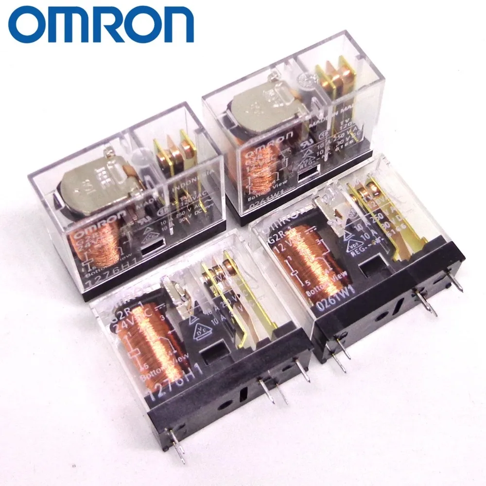 OMRON Реле G2R-1-12VDC G2R-1-24VDC G2R-1 12V 24V 10A 5PIN абсолютно и реле