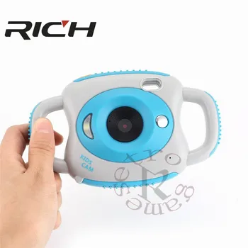 

DHL 10pcs/lot RICH 1.5" Mini LCD Camera HD 500W Digital Camera For Kids Fresh Camcorders For Children Funny Automatic Camera