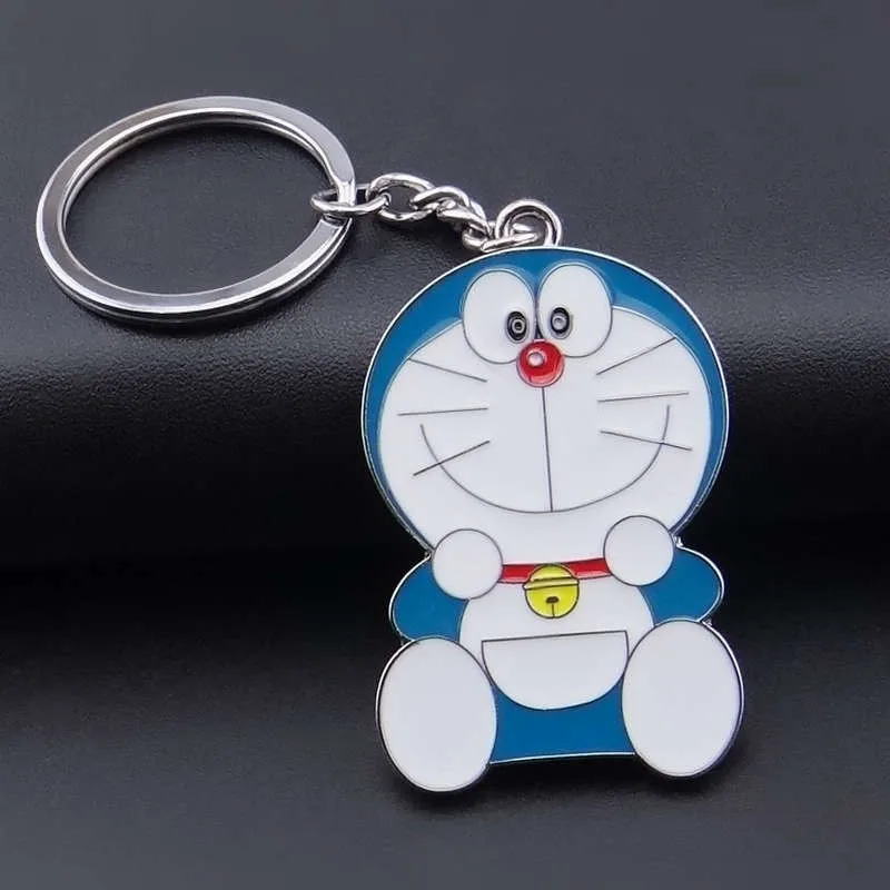 Высокое качество Новинка милый Doraemon аниме брелок для ключей живые брелоки животные сумка цепь аксессуары ювелирные изделия подарок