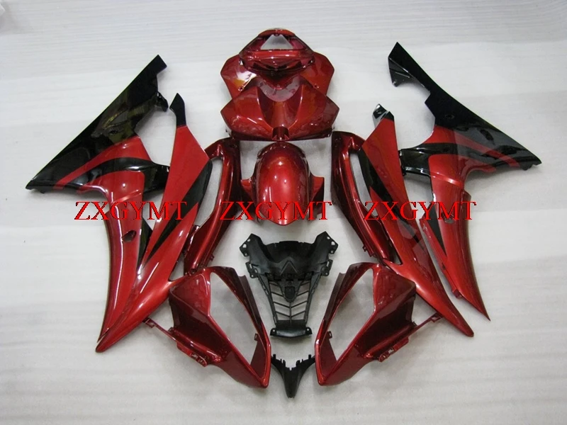 

Bodywork for for YAMAHA YZFR6 2008 - 2015 Full Body Kits YZF600 R6 2009 Pearl Red Black Abs Fairing for YAMAHA YZFR6 14 15