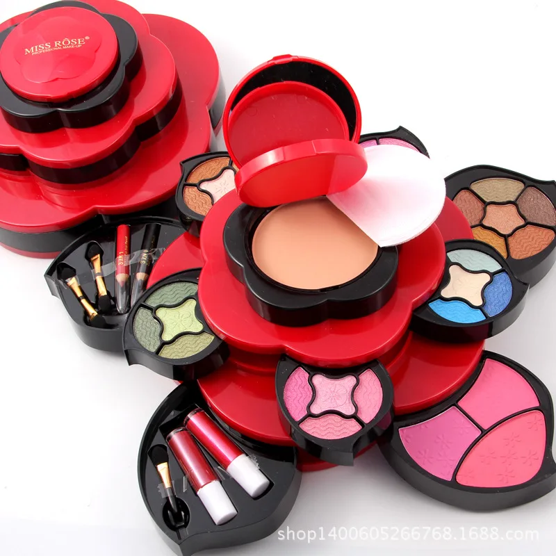 

46 Full Colors makeup set Make Up Shadows Cosmetics Kit Blush Eyeliner Lipstick Collection MakeUp Palette 3D Collection For Gift