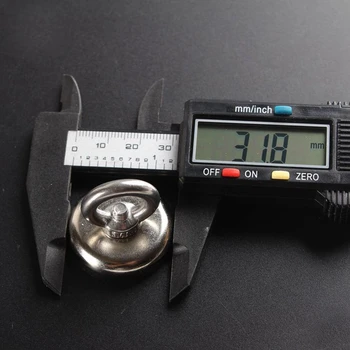 

Salave mounting magnet with a hole,neodymium pot magnet with a ring,strong pulling force is 25 KGS the dia is 32mm and 2PCS/lot