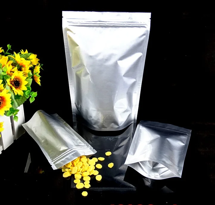 1 5 Alice, 35*50cm Big Vacuum Sealer Zipper Silver Aluminum Foil Mylar