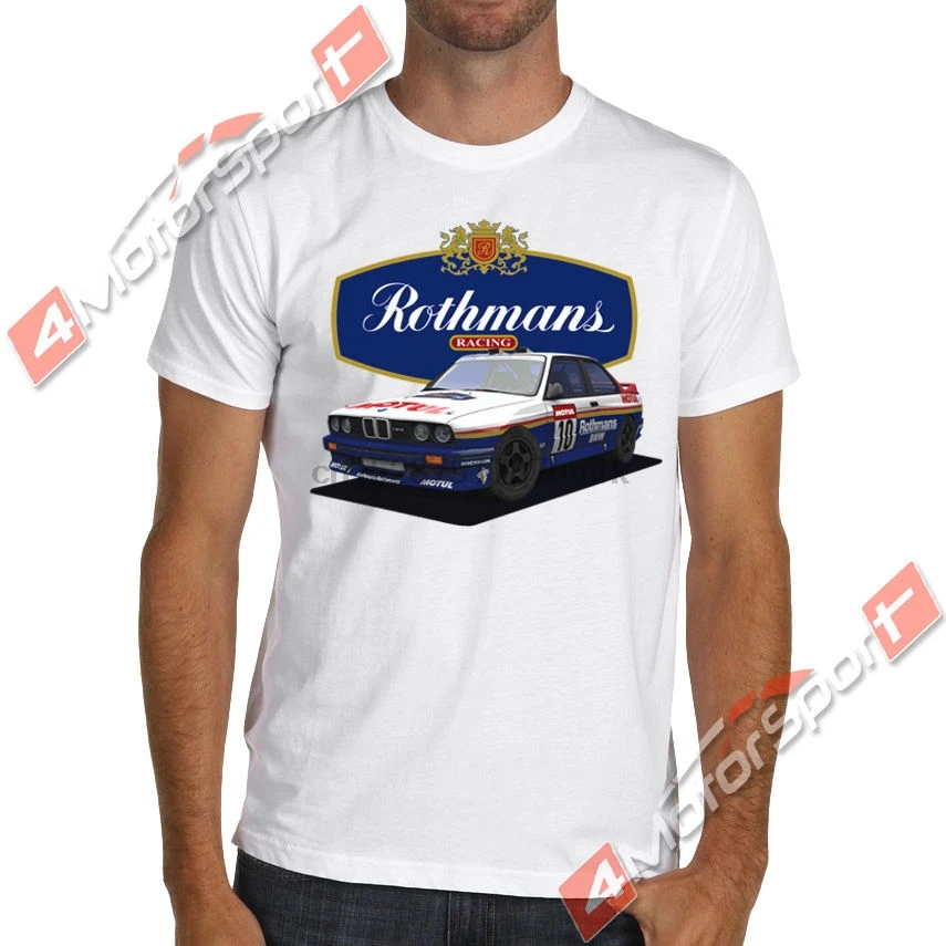 2019 New Summer Cool T-Shirt German car fans M3 E30 classic rally racings Soft Cotton Tee shirt | Мужская одежда