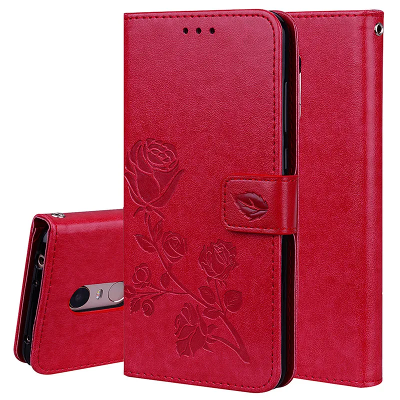For Xiaomi Redmi 3S 4S 4A 5A 5 plus Case cover Rose Pattern flip leather protective Mobile Phone Shell for Mi A1 5X Capa | Мобильные