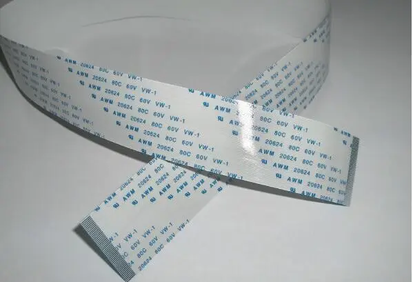 

Free shipping 100pcs FFC Type A Flex Ribbon Power Cable 0.5mm pitch AWM 20624 80C 60V 200mm 36pin same direction