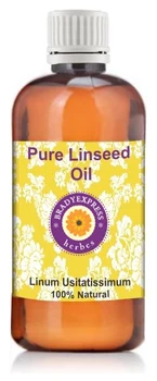 

FRee Shipping Pure Linseed Oil Linum usitatissimum 100% Natural Undiluted Uncut Therapeutic Gr 5ML