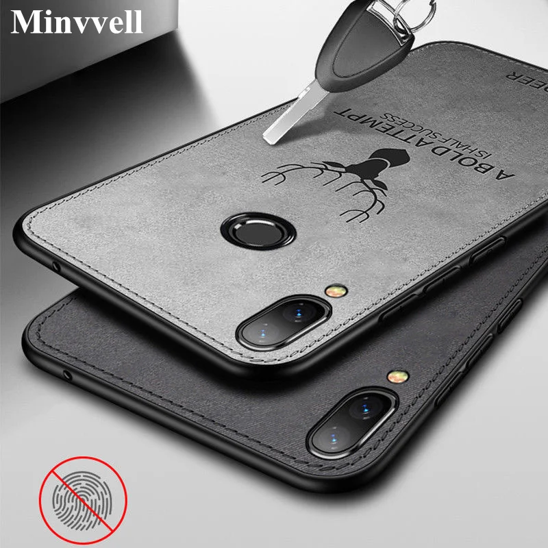 

Case For Huawei P20 Lite Pro Plus Case Pro Cloth Deer Cover For Honor 10 V10 Note 10 Mate 10 Nova 3 3i Case P Smart Plus