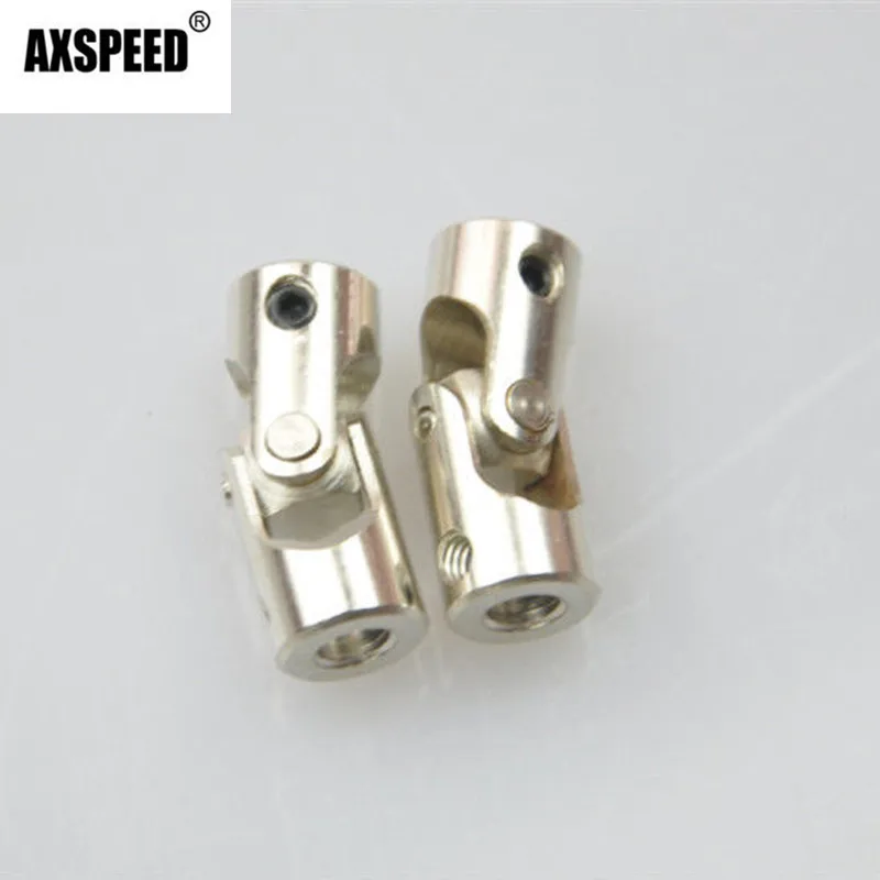 2 Pieces CNC Metal Wellenkupplung Kardangelenk für Schiffswellen 4mm auf 4mm