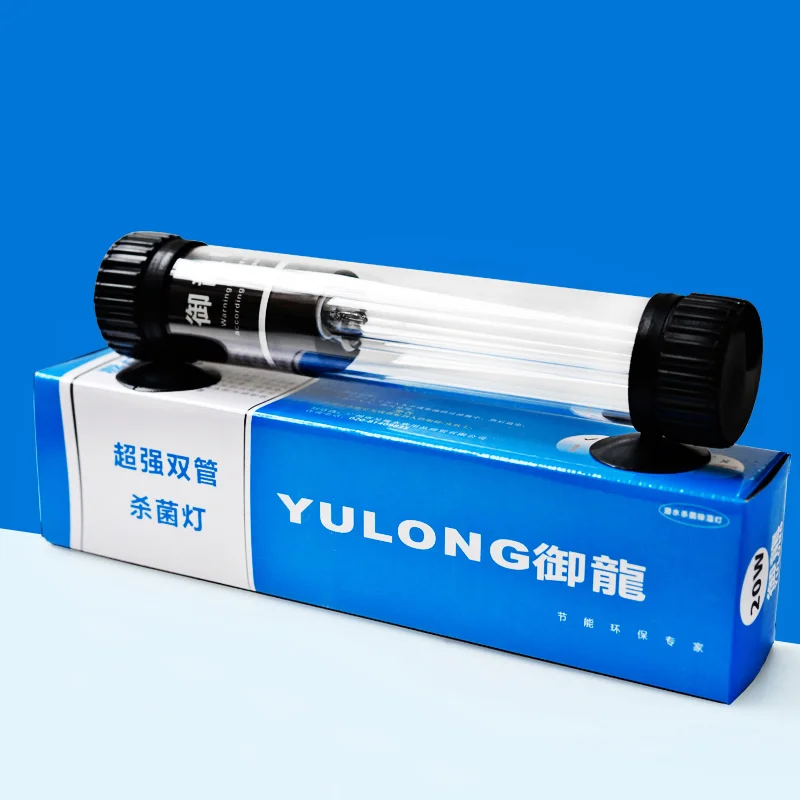 

high-power efficient 20w UV lamp twin tube length 26cm short type saving space for aquarium filter tank