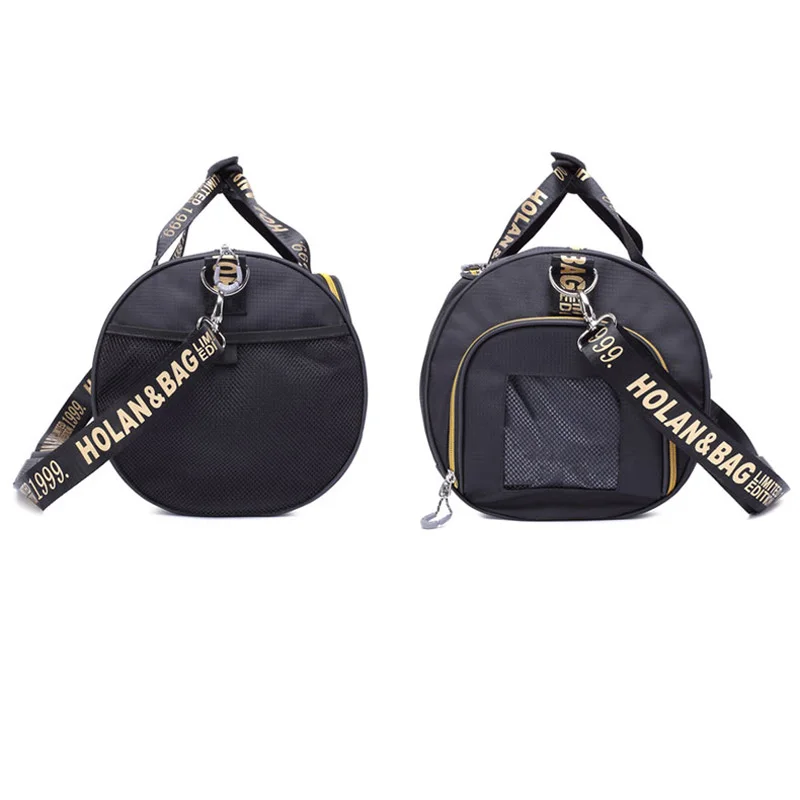 Стиль полиэстер спортивная сумка для фитнеса мужчины цилиндр спортивная сумка для мужчин женщин Спорт на открытом воздухе путешествия/багажная сумка