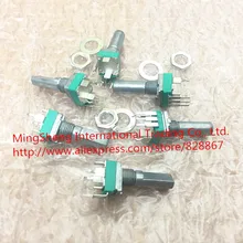 418-S1-693-HA RK097N одиночный шарнирный вертикальный потенциометр B20K ручка длинная 20MMF полоса средняя точка(переключатель