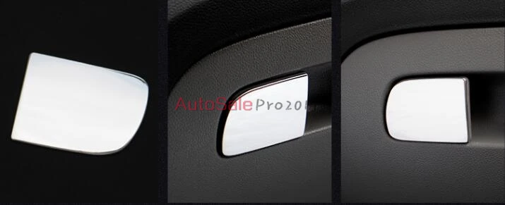 

Car Styling Stainless steel matt Console Dashbaard Glove Box Handle Cover Trim 1pcs for Skoda Octavia MK3 A7 2015 2016