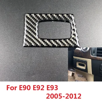 

Carbon Fiber Car Ignition Device One Button Start Cover Moulding Trim Sticker for BMW Old 3 Series E90 E92 E93 2005 - 2012