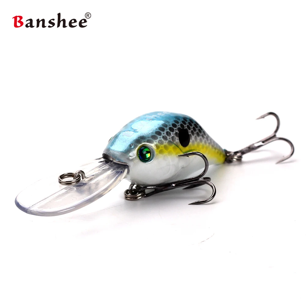 1 piezas VC07 Señuelos de Pesca cebo duro wobblers Crankbaits flotante profundidad 2-3 m aparejos de pesca isca Artificial pesca perca